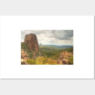 Crater Bluff in the Warrumbungles Posters and Art